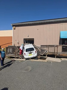 Featured image for “Vehicle drives into businesses on Causey Avenue”