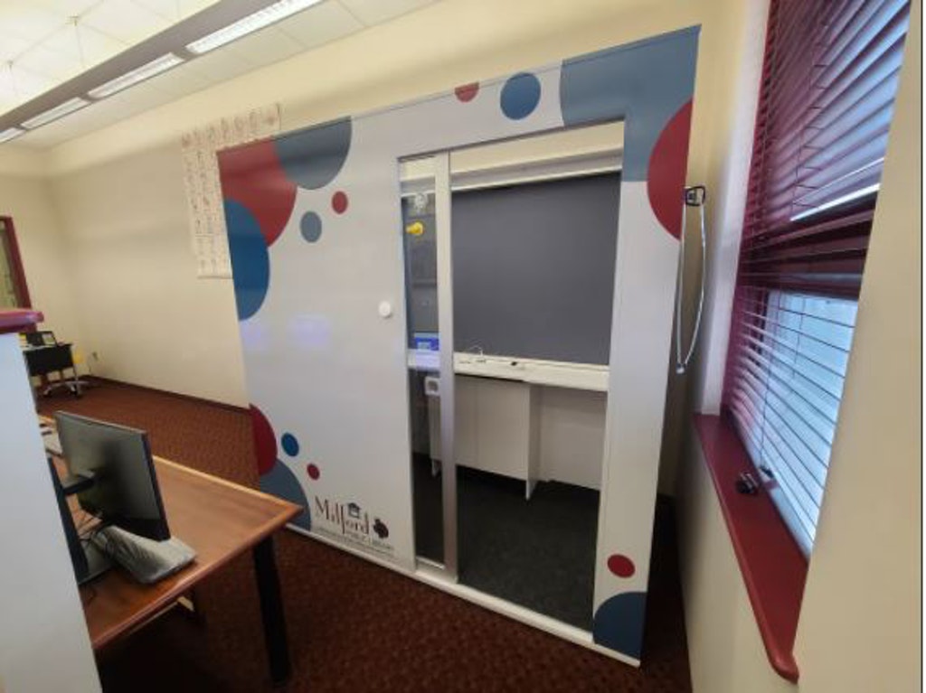 Featured image for “Delaware libraries give soundproof booths a trial run in Sussex”