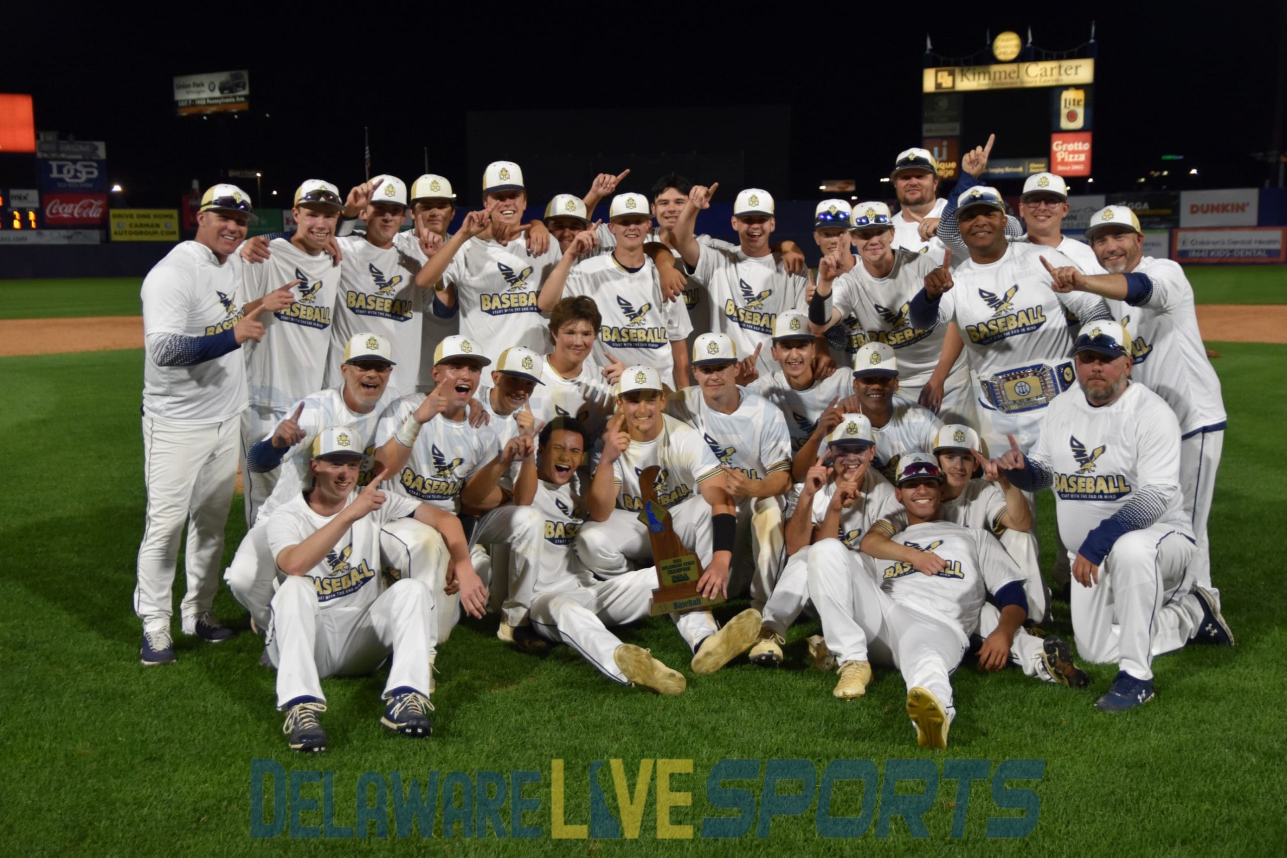 Featured image for “Photos: Delaware Military Academy (DMA) vs Appoquinimink baseball state championship”