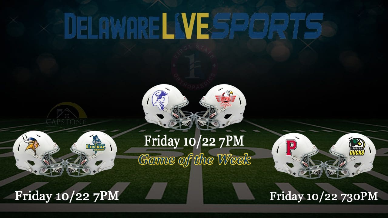 Featured image for “Delaware LIVE Sports: Week 7 streaming schedule”