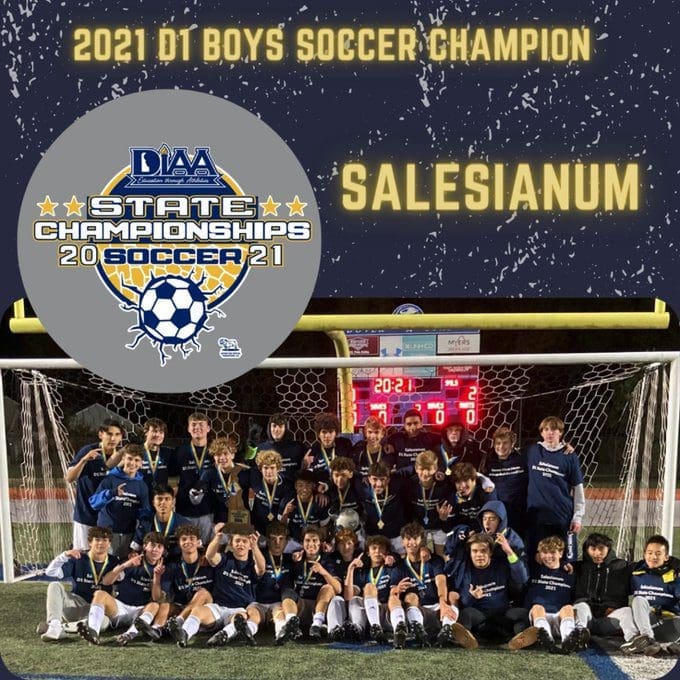 Featured image for “Salesianum blanks Caesar Rodney in Division I Boys Soccer State Championship”