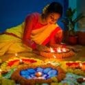 Diwali is Hindu's festival of lights, a celebration lasting 5 days.