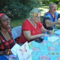 Hippiefest raises over $11k for Milford Museum 30 HippiefestArrrivalYanellePowellJoScheimserJanBrolickMuseumCheckin8 20 22