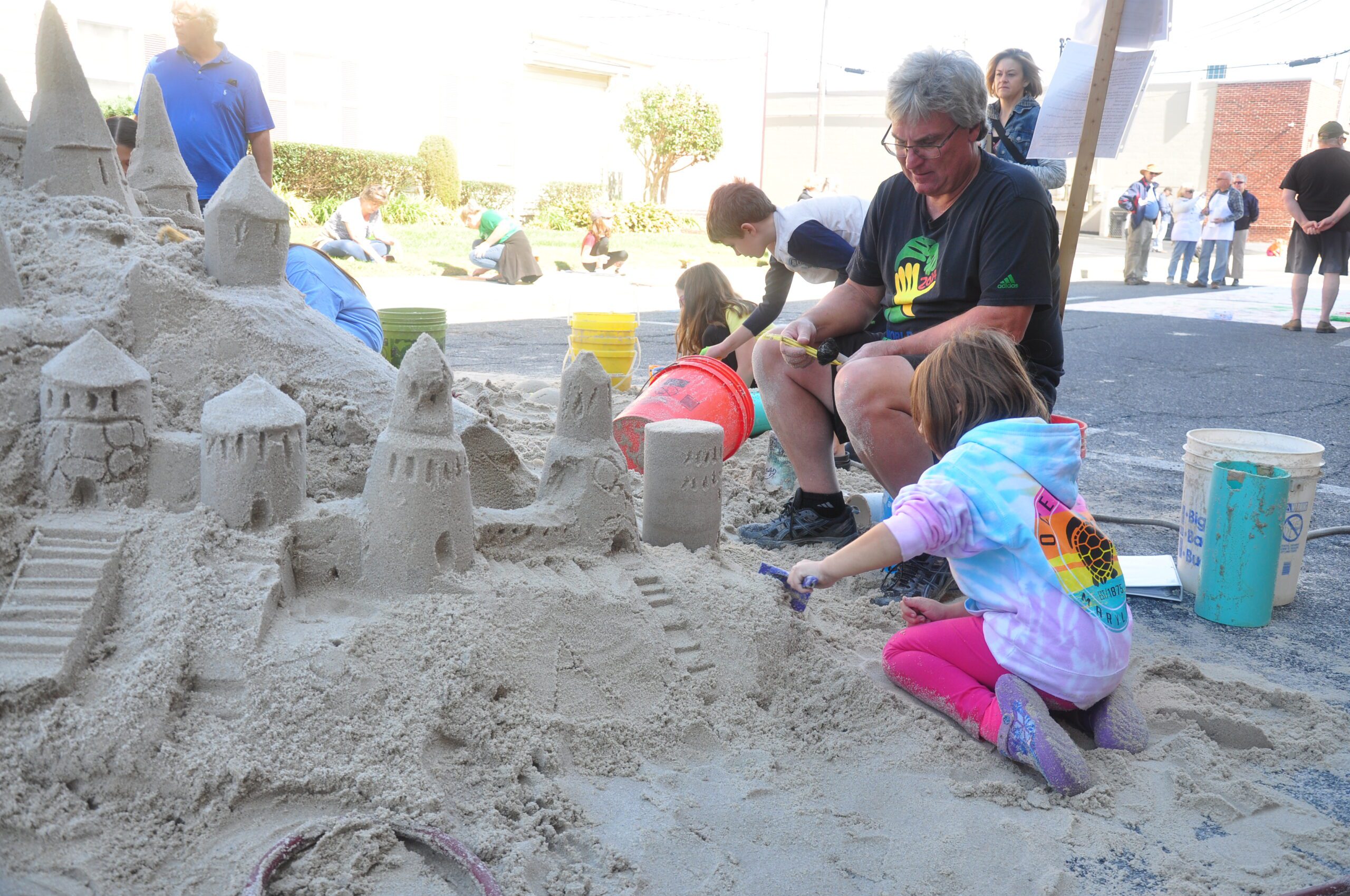 Featured image for “Build a Sandcastle on Park Avenue at The 2022 Big Draw Festival ”