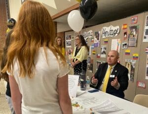 Images from Padua Academy's open house Sunday. (Padua Facebook).