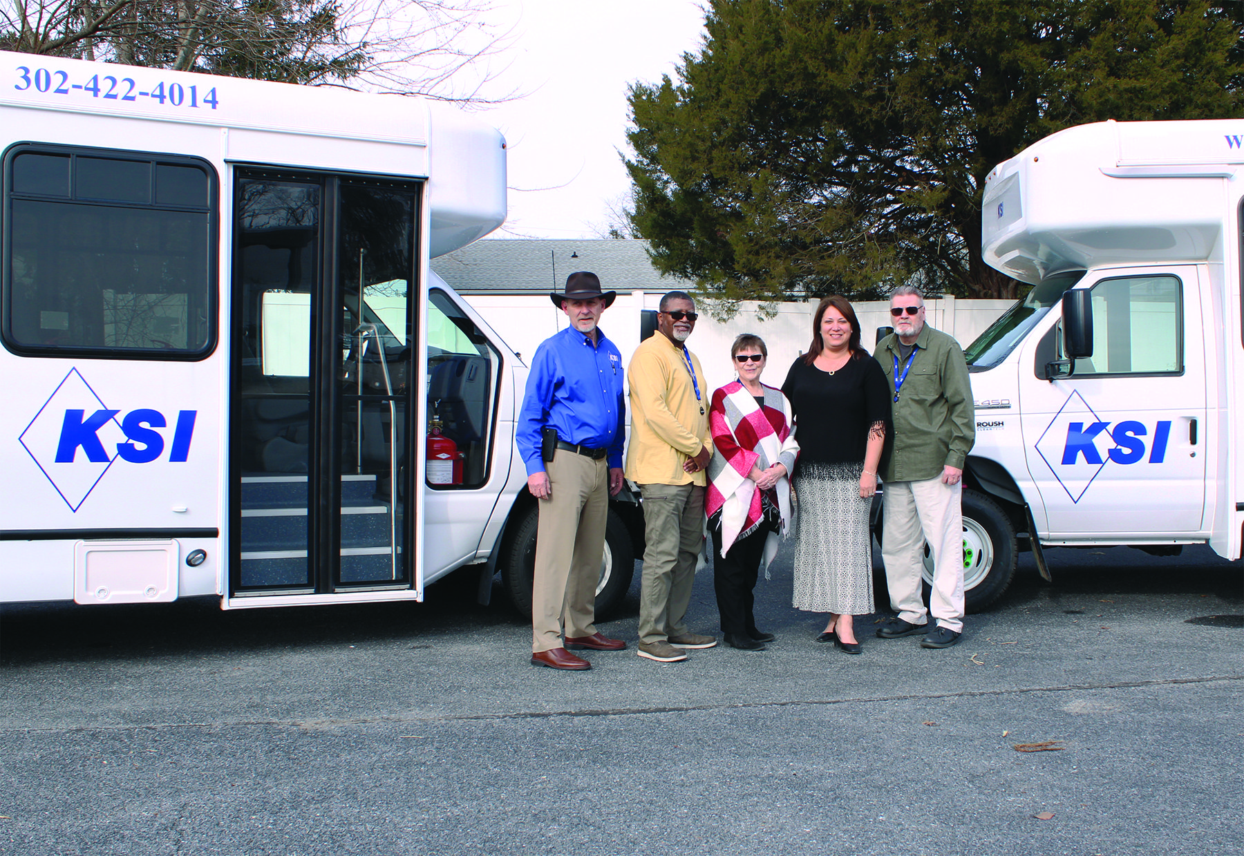 Featured image for “KSI Receives Two New Vehicles from DTC for Transportation Program”