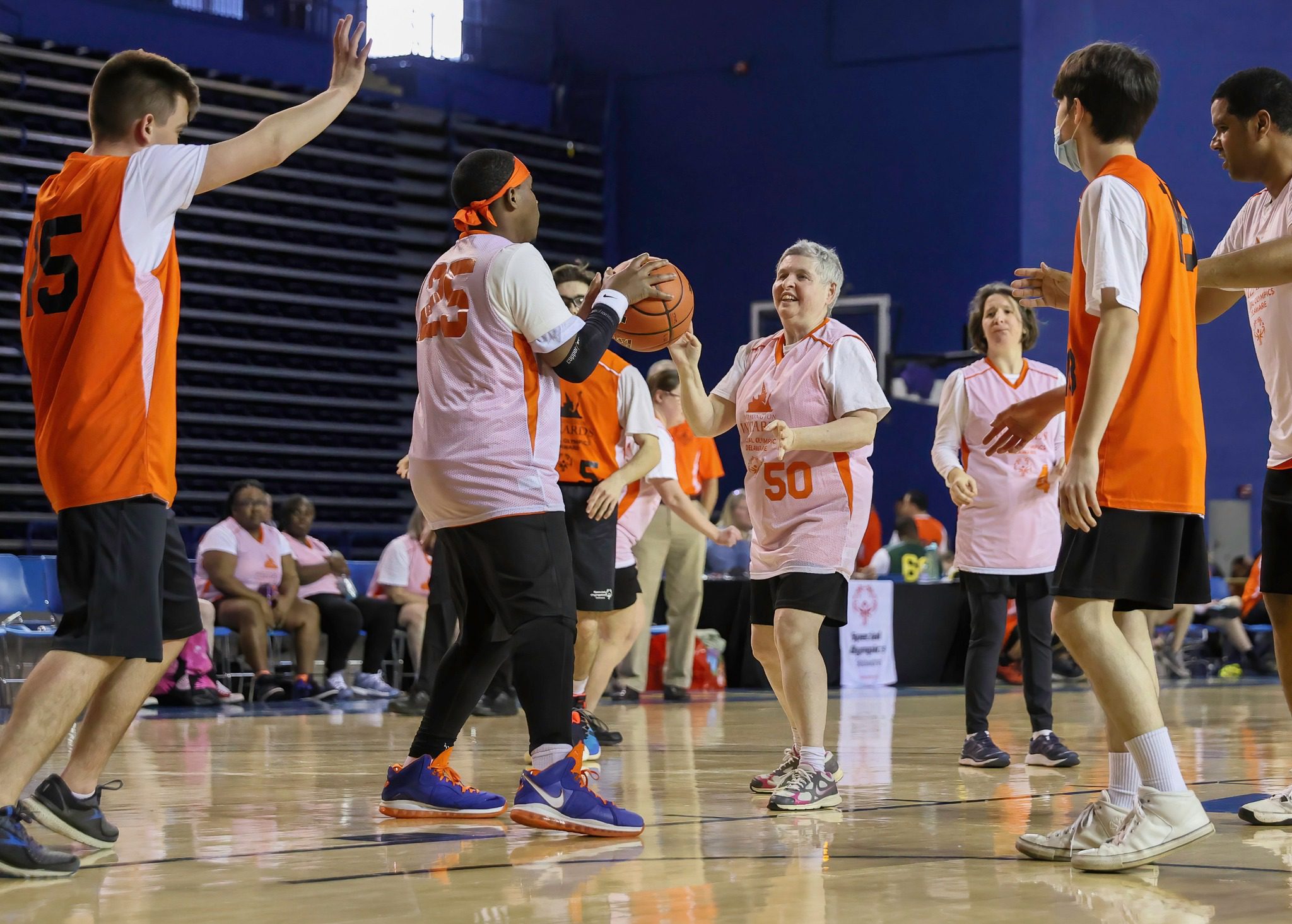 Featured image for “Special Olympics Basketball State Tournament tips off March 18 at UD”