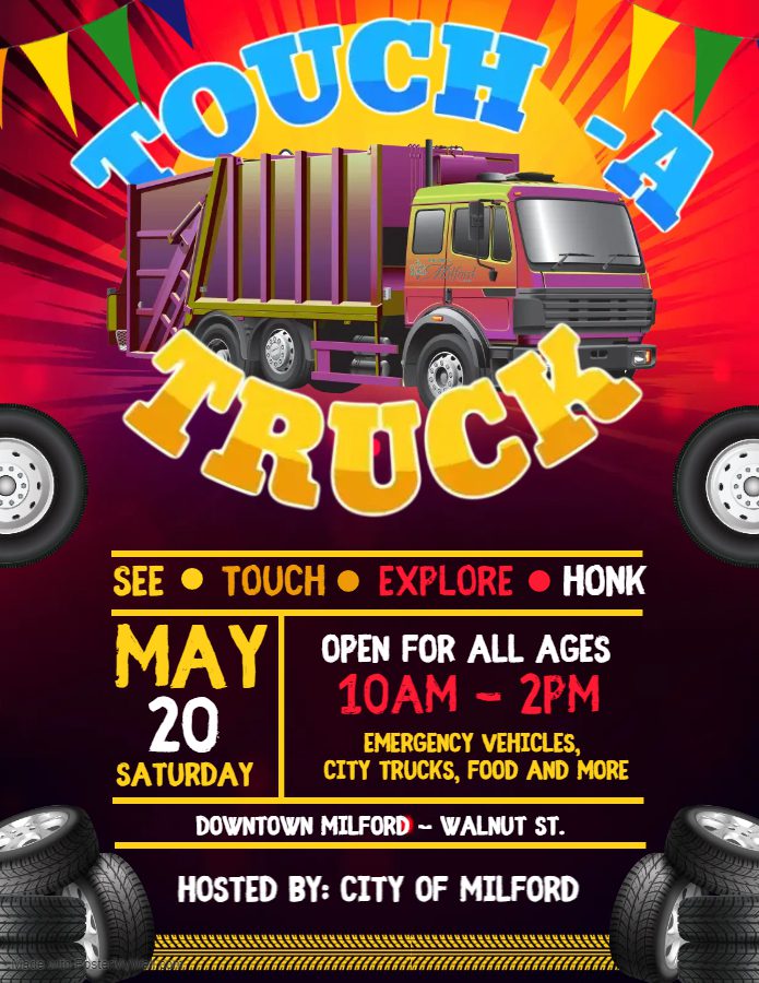Featured image for “City of Milford to Host Touch-A-Truck Community Event”