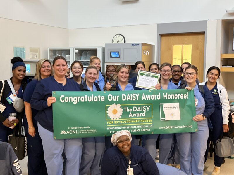 Featured image for “Jennifer Peticacis Honored With DAISY Award”