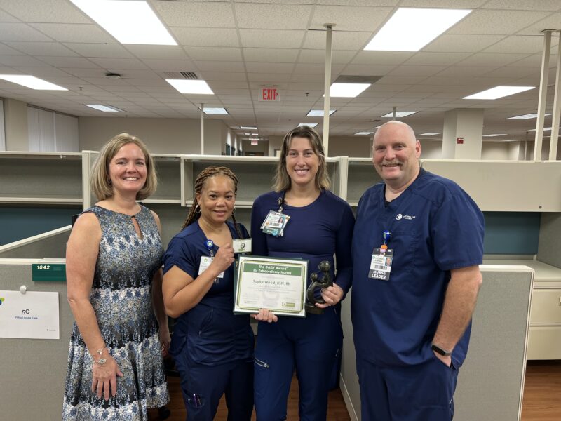 Featured image for “Taylor Wood Honored With DAISY Award for Extraordinary Nurses”