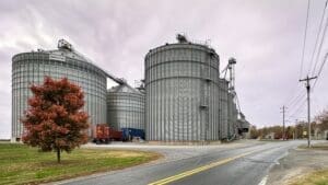 grain silo Mountaire FarmsNagel
