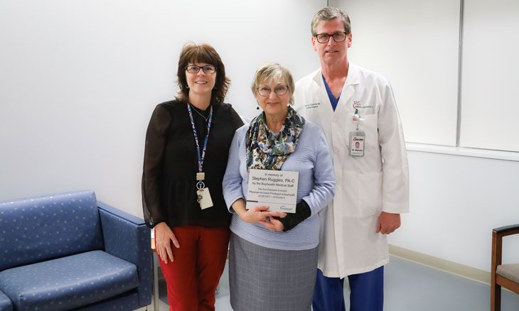 Featured image for “Bayhealth Medical Staff Donates Plaque in Memory of Delaware’s First Licensed Physician Assistant”