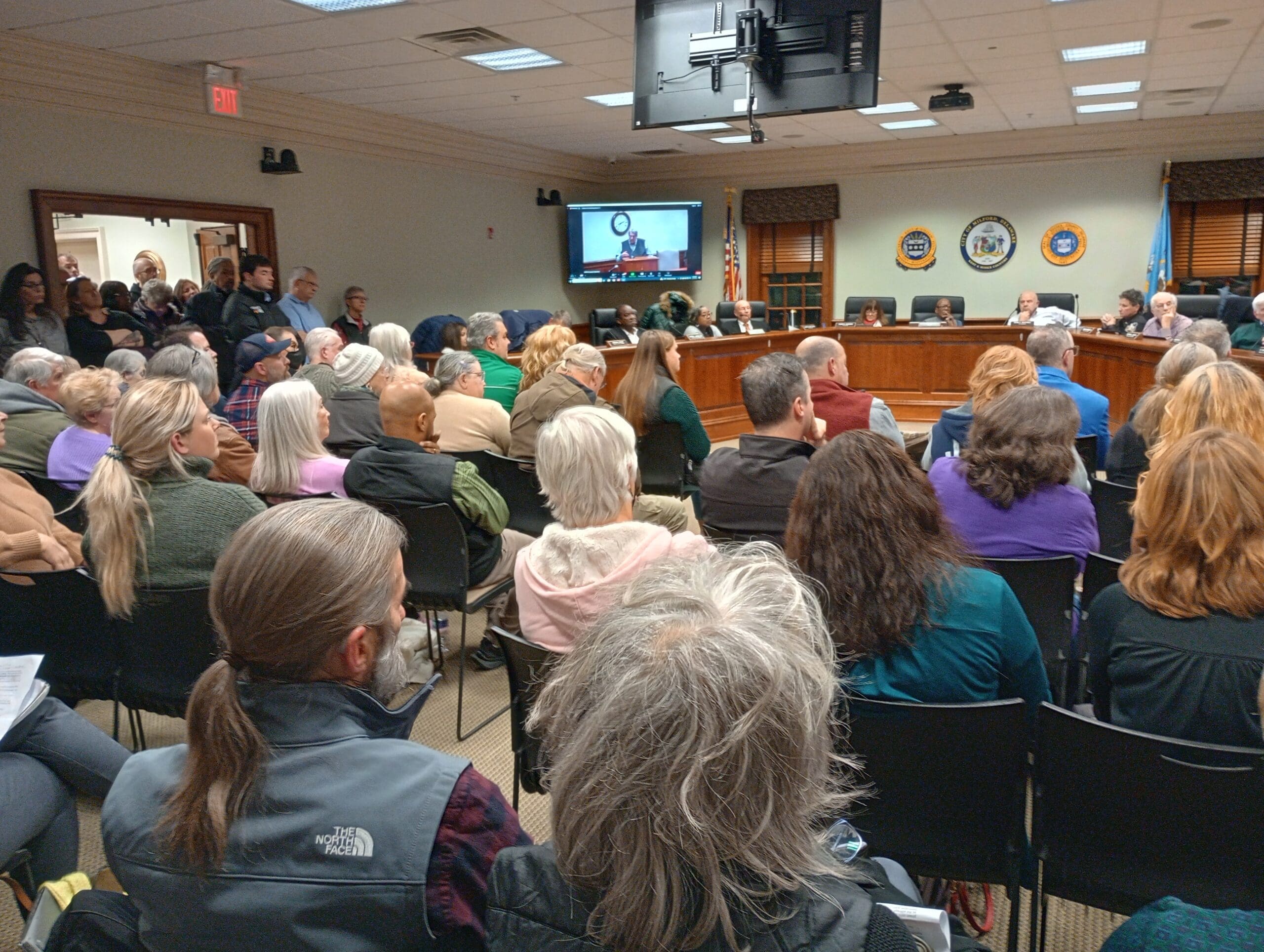 Featured image for “Hearing on Milford homeless village is comment-palooza ”