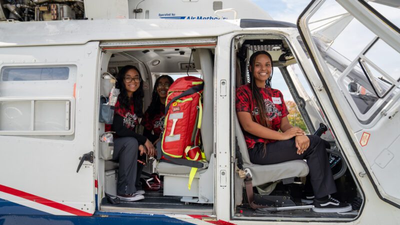 Featured image for “Students Explore Health Care Careers On the Road, In the Sky and Beyond”