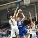 Delaware Blue Coats Kenneth Lofton Jr attempts a shot against Grand Rapids photo courtesy of Ben Fulton