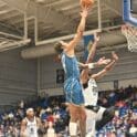 Delaware Blue Coats Patrick McCaw attempts a shot against the Austin Spurs photo courtesy of Ben Fulton