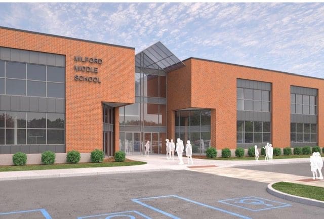 Featured image for “New Milford middle school has 4 finalists for name change”