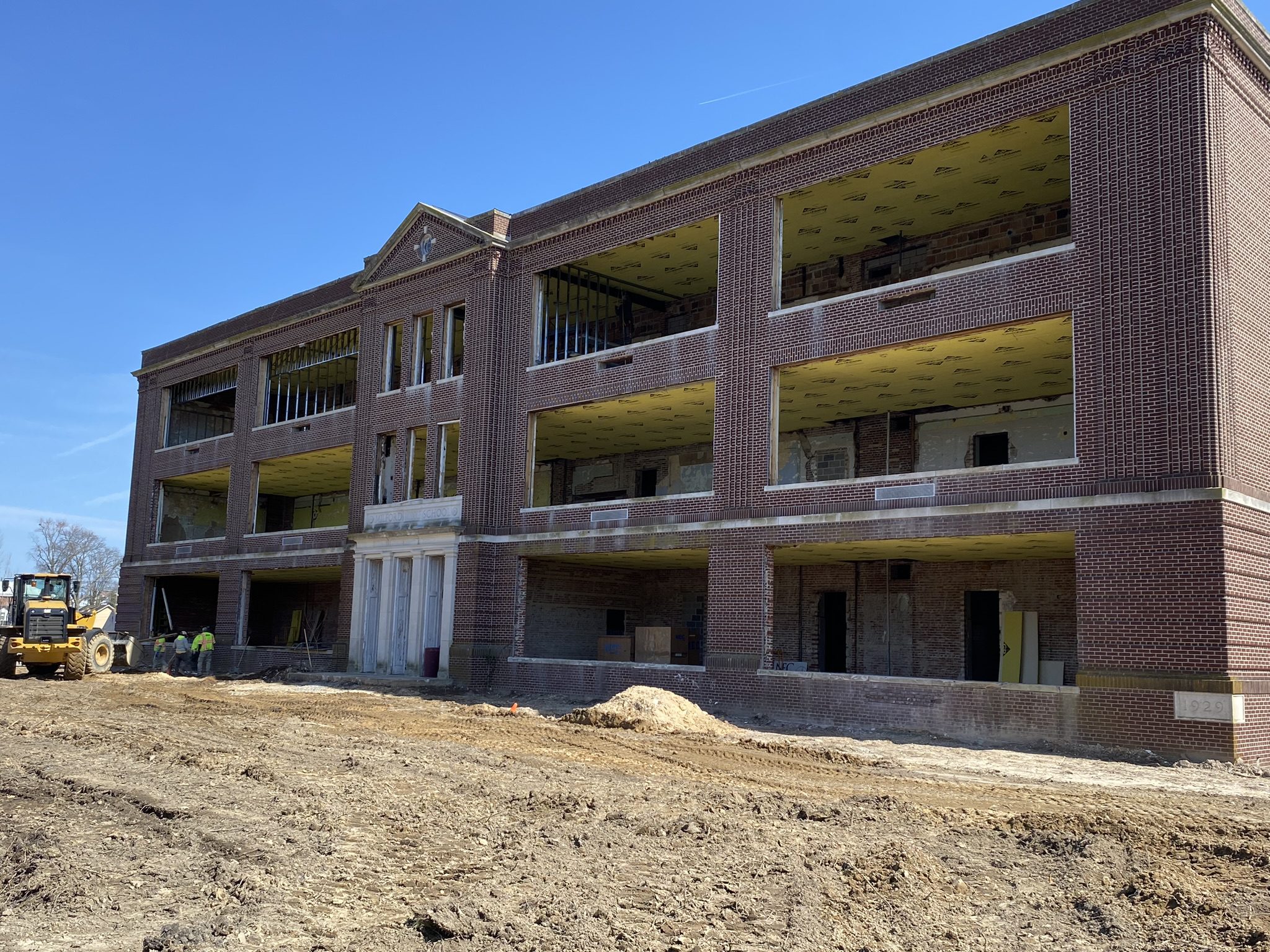 Featured image for “Milford Middle School project moves into construction phase”
