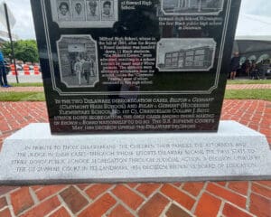 Brown v. Board memorial 7
