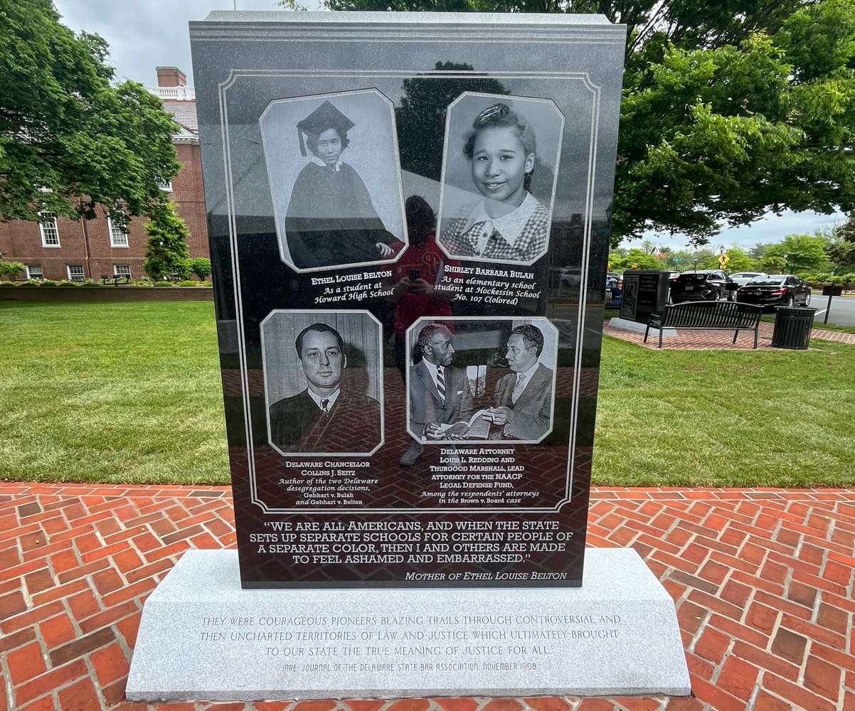 Featured image for “Delaware’s history in Brown v. Board honored with memorial ”