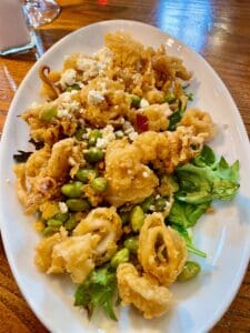Fried calamari