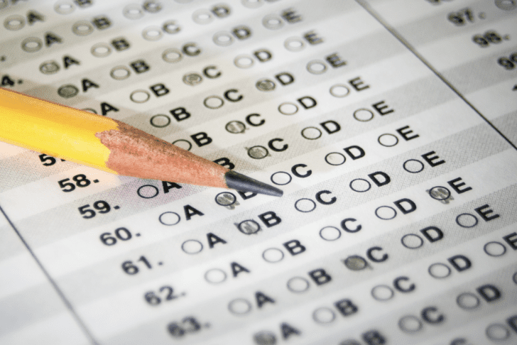 State test scores show 33% proficiency in math, 40% ELA