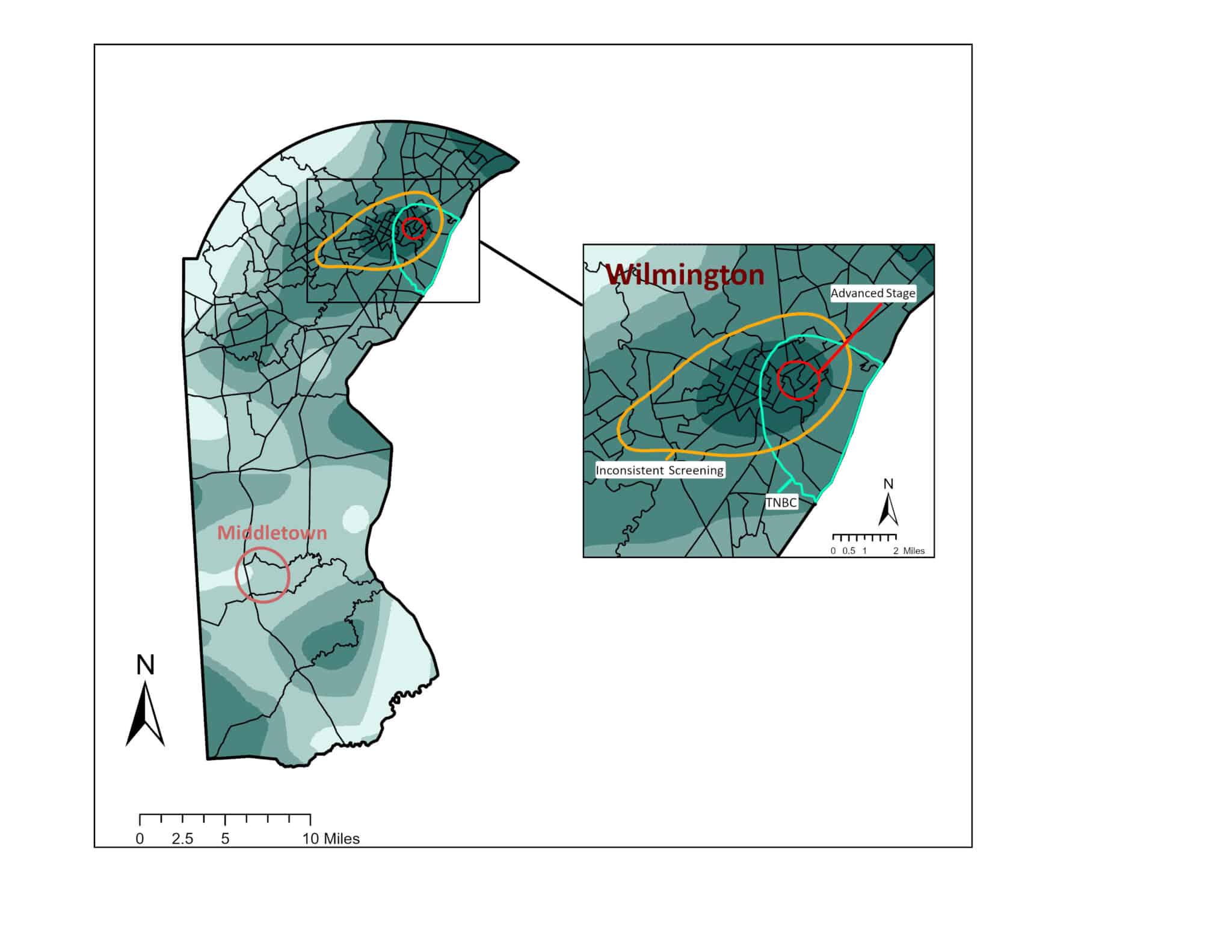 Featured image for “ChristianaCare study maps breast cancer risks in Delaware hotspots, guides targeted prevention”