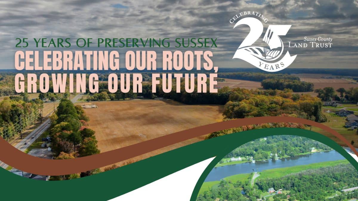 Featured image for “Sussex County Land Trust Kicks Off 25th Anniversary at Delaware Botanic Gardens”