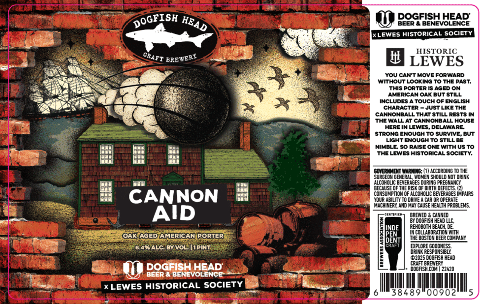 Cannon Aid Label