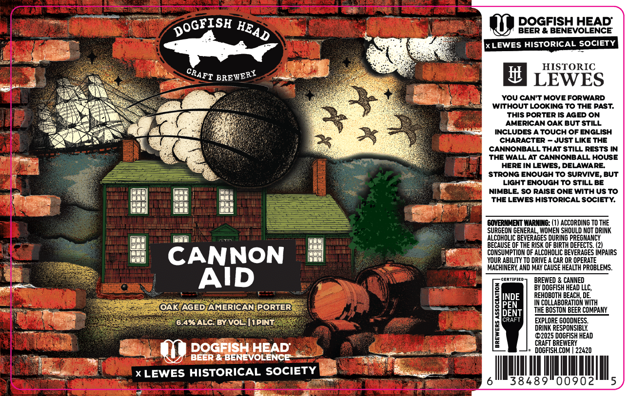 Featured image for “Dogfish Head Kicks Off Holiday Season with Cannon Aid Beer and Festive Events Across Coastal Delaware”