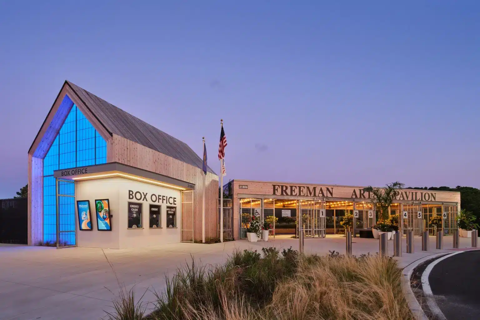 Freeman Arts Pavilion in Selbyville, DE, hosts a variety of performances and cultural events throughout the winter and spring seasons. (Photo credit: Freeman Arts Pavilion)