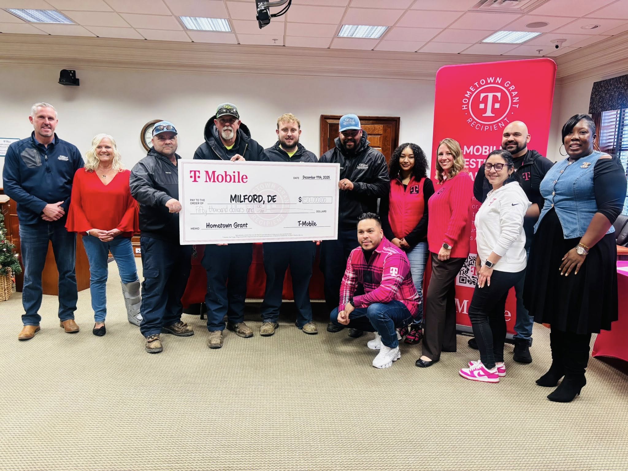 Featured image for “Milford Awarded T-Mobile Hometown Grant to Build New Downtown Public Restrooms”