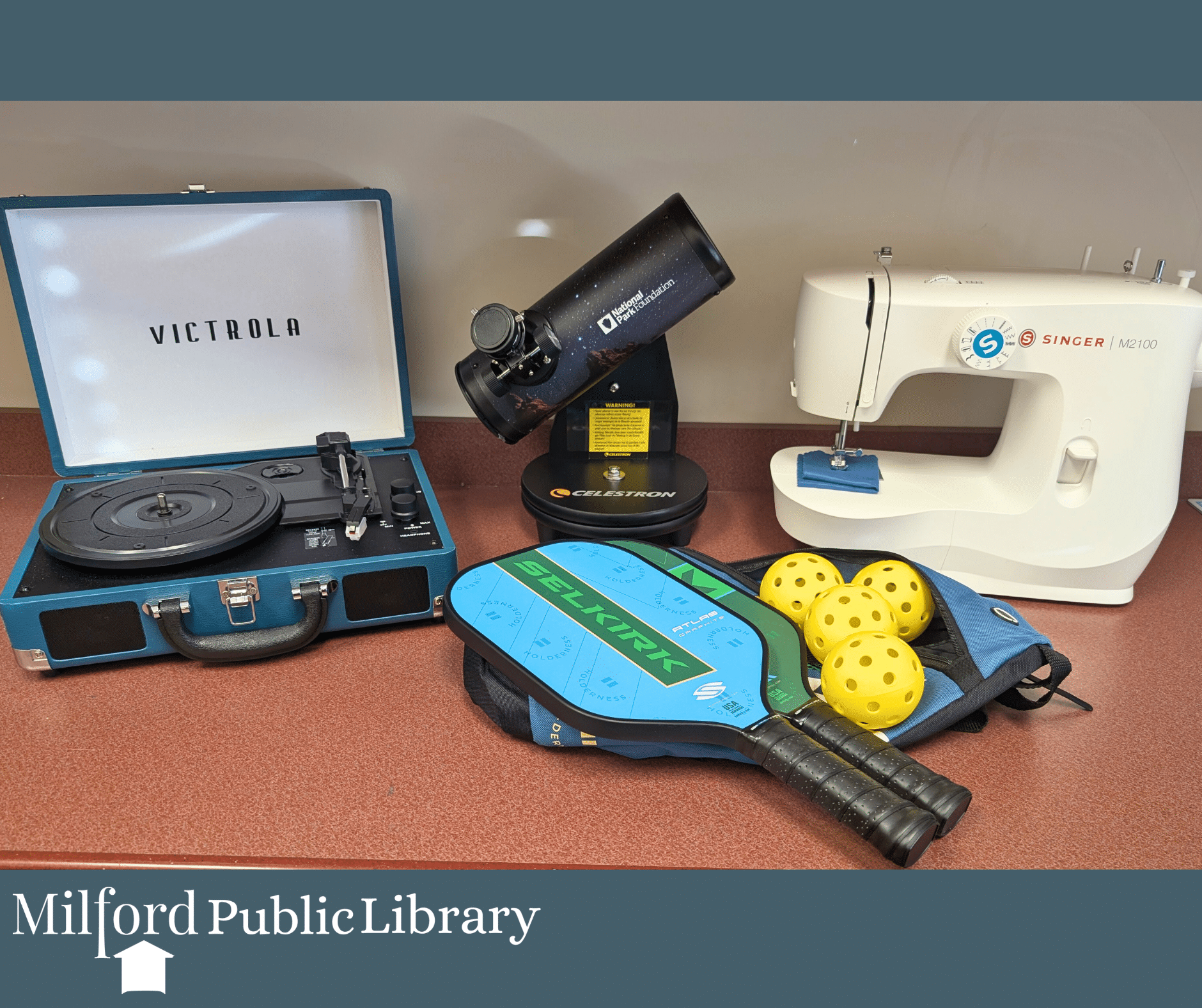 Featured image for “Milford Public Library Adds “Library of Things” to its Offerings”