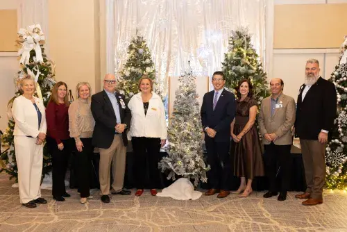 Beebe Medical Foundation completes $60M fundraising campaign to expand healthcare in Sussex County 3 Beebe leaders mark the completion of the $60 million Sussex Supports Beebe Healthcare campaign. From left: Kay Young, Julie Short Decker, Karen Pickard, Jeffrey Hawtof, Ann Raskauskas, Dr. David Tam, Dr. Katie Johnson, Khalil Saliba, and Christian Hudson. (Photo credit: Beebe)