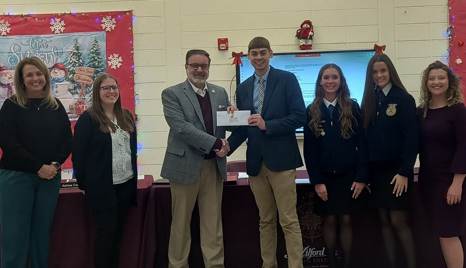 thumbnail BEF Awards 70K to Milford FFA for Purchase of New Truck 12.15.25 e1765895327356