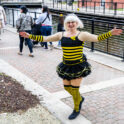 Jenna Lamb joined in the 2026 Bug and Bud Festival festivities with a bee inspired outfit.
