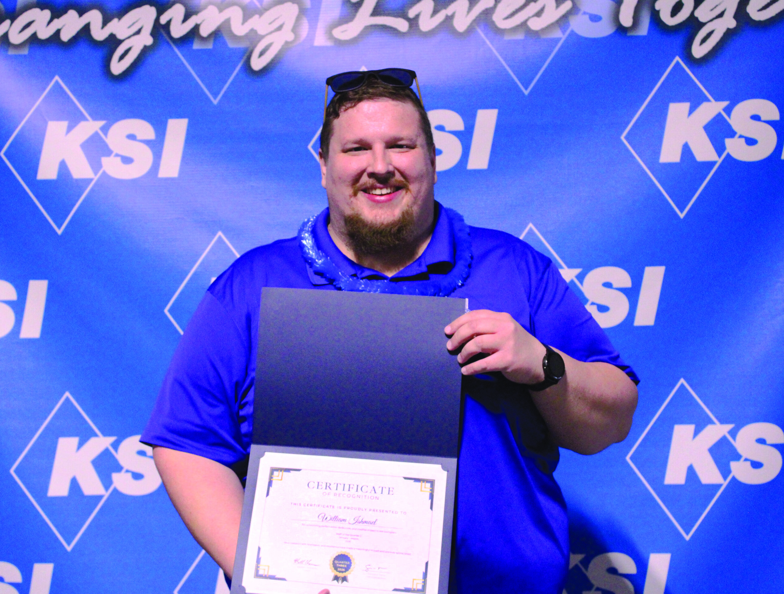 Featured image for “Will Ishmael named KSI Staff of the Third Quarter 2026”