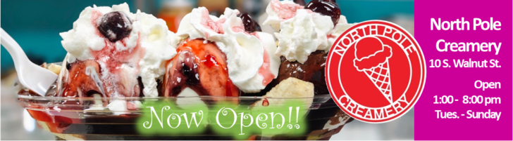 North Pole Creamery Banana Split horizontal v2 e1776346812140