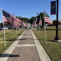 Milford Rotary Club continuing Flags for Heroes display in Bicentennial Park