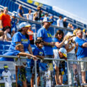 UD fans take in a men's lacrosse game. Photo Credit: Dave Reeder
