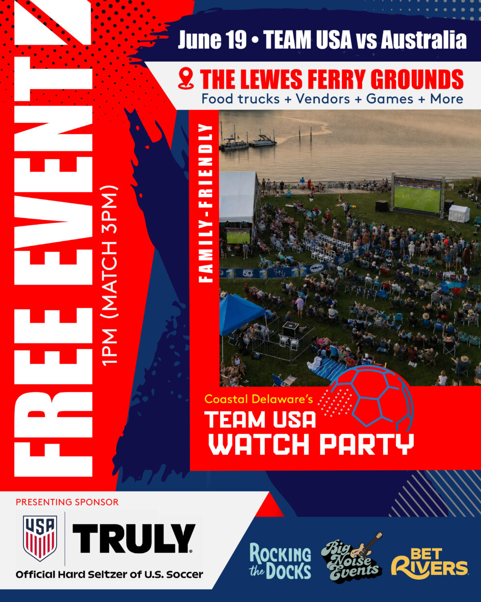 Rocking The Docks to Hold Free World Cup Watch Party at Lewes Ferry Grounds on June 19 1 Photo provided by Rocking The Docks.