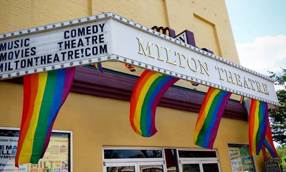 milton pride marquee