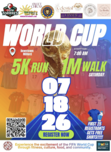 Race in Downtown Milford to Celebrate World Cup 3 5KWC
