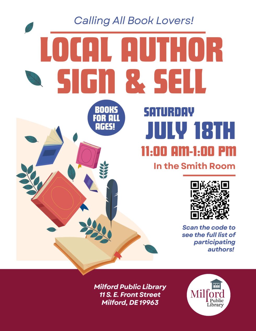 Local Author Flyer