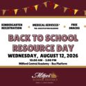 Milford School District to host free Back-to-School Resource Day Aug. 12